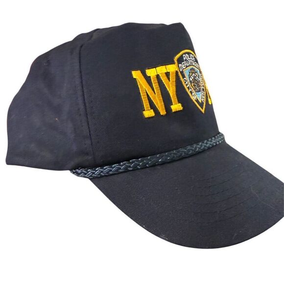 NYPD City Of New York Police Department Adjustable  Strapback Hat Cap - Picture 2 of 5
